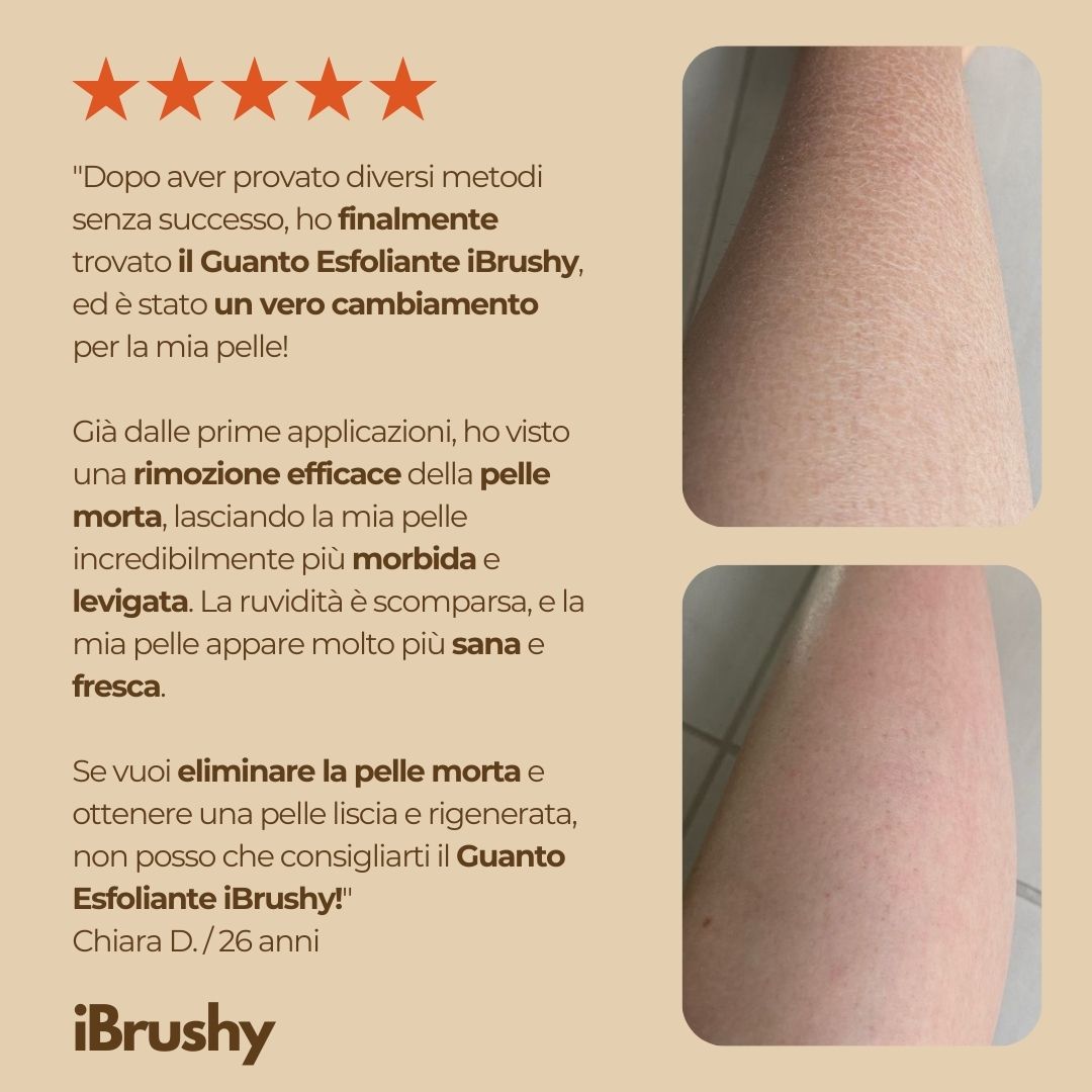 iBrushy Guanto Esfoliante