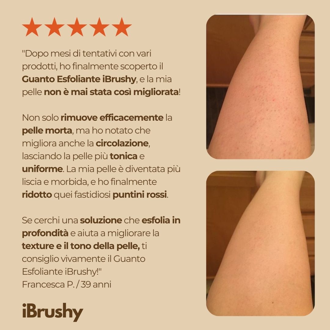 iBrushy Guanto Esfoliante